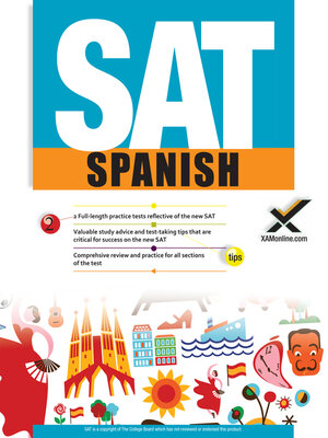 cover image of SAT Spanish 2017